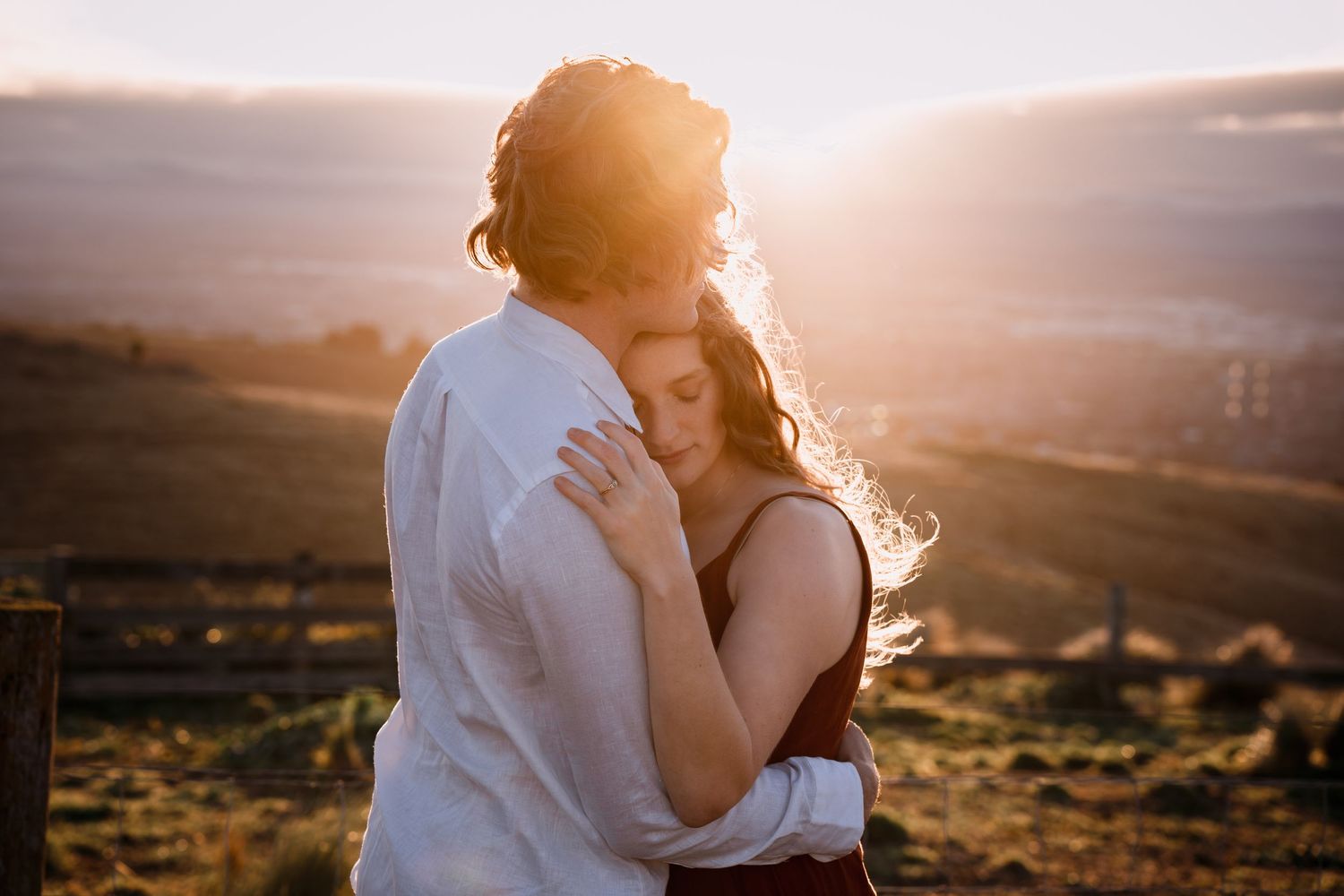 christchurch wedding photographer through the lens