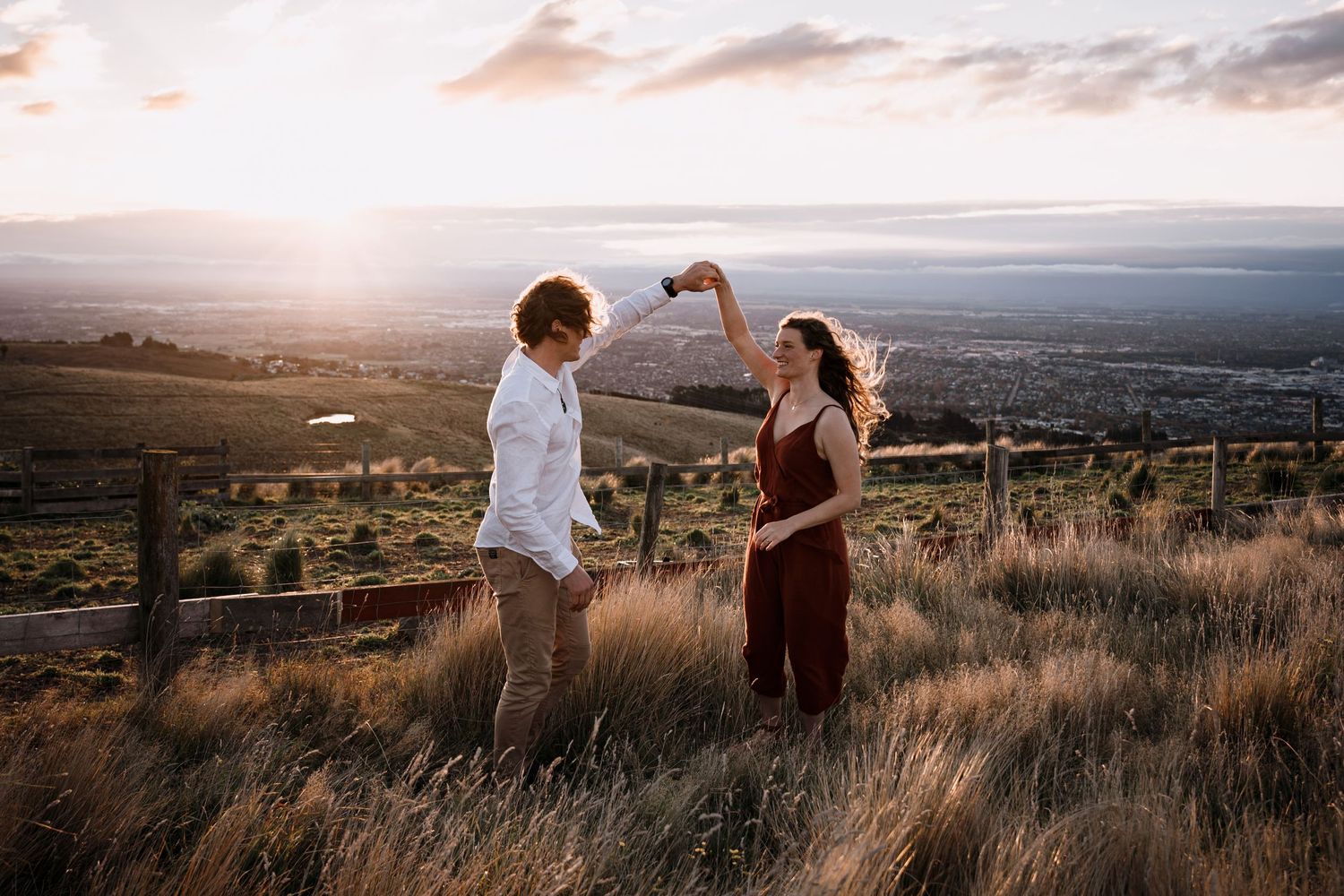 christchurch wedding photographer through the lens