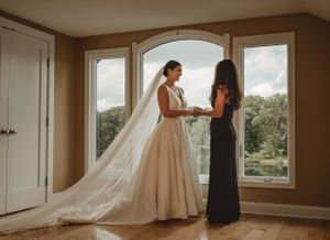 Captivating candid moment at a wedding in Passaic County, beautifully documented by North Jersey wedding photographers