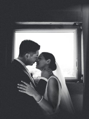Captivating candid moment at a wedding in Passaic County, beautifully documented by North Jersey wedding photographers