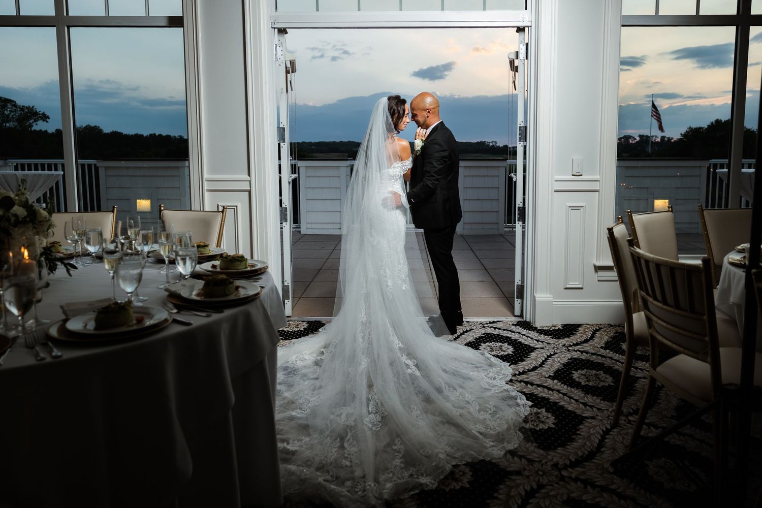 yobrill wedding at Trump National Golf in Club Colts Neck, NJ
