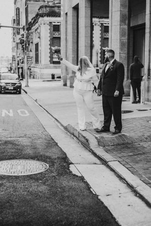 Downtown Baltimore Courthouse wedding