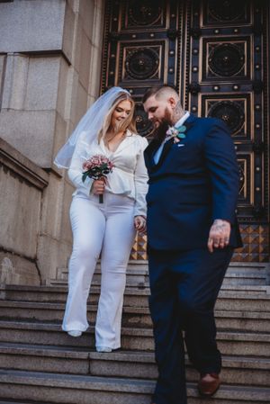 Downtown Baltimore Courthouse wedding