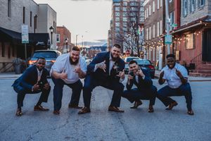 Downtown Baltimore Courthouse wedding