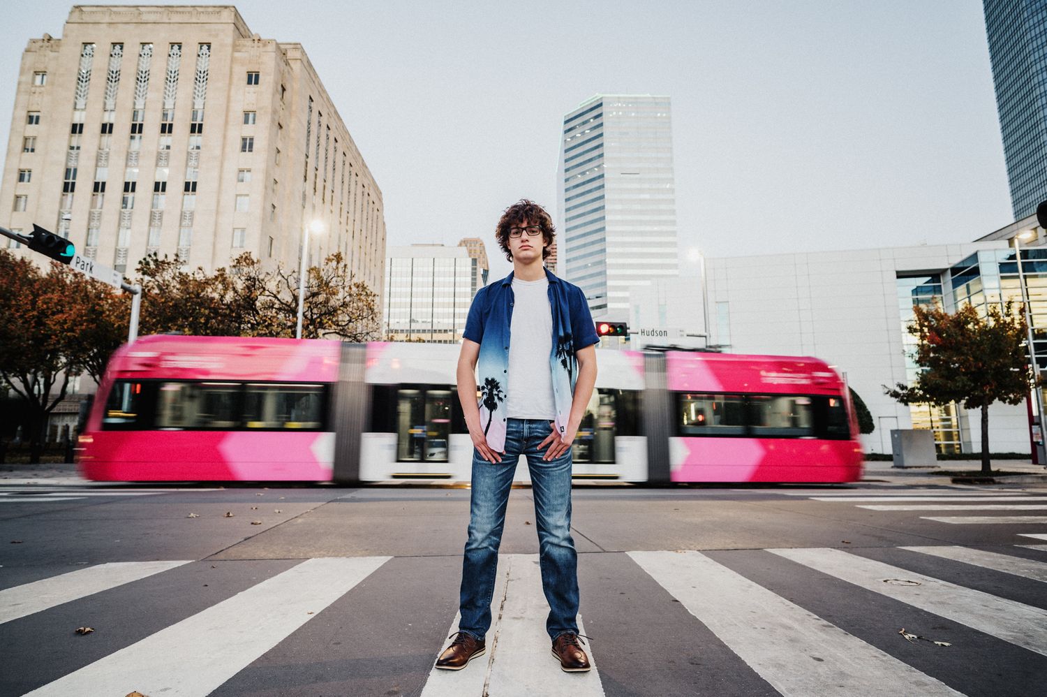 Oh Joy Photography, Seniors gallery, OKC Arts District, Connor Jordan senior photo