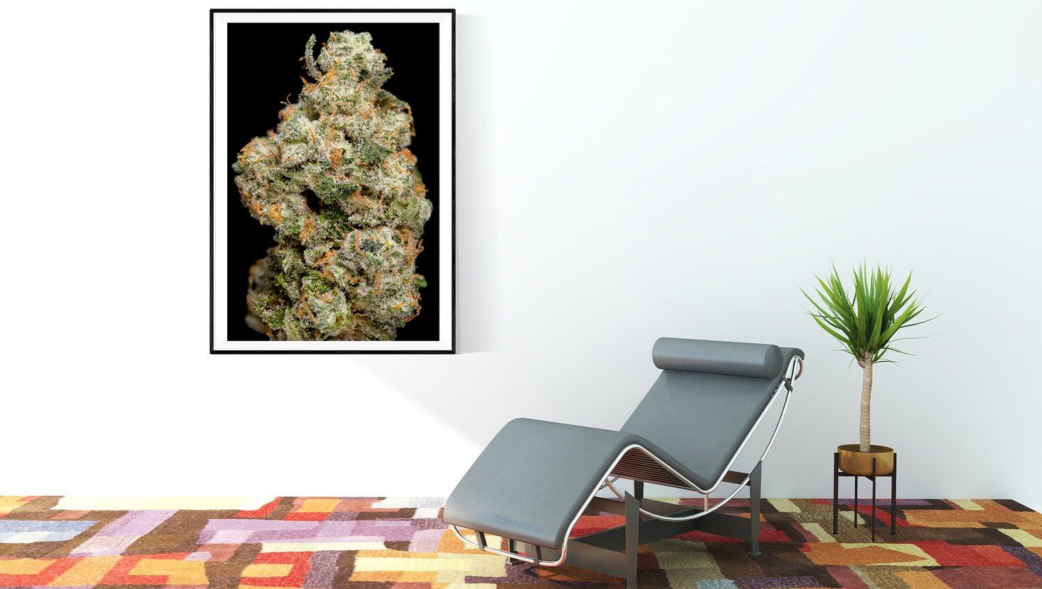 CannaPrints.ca - Contemporary Cannabis Art for Commercial Workspaces. Refined Office Inspiration