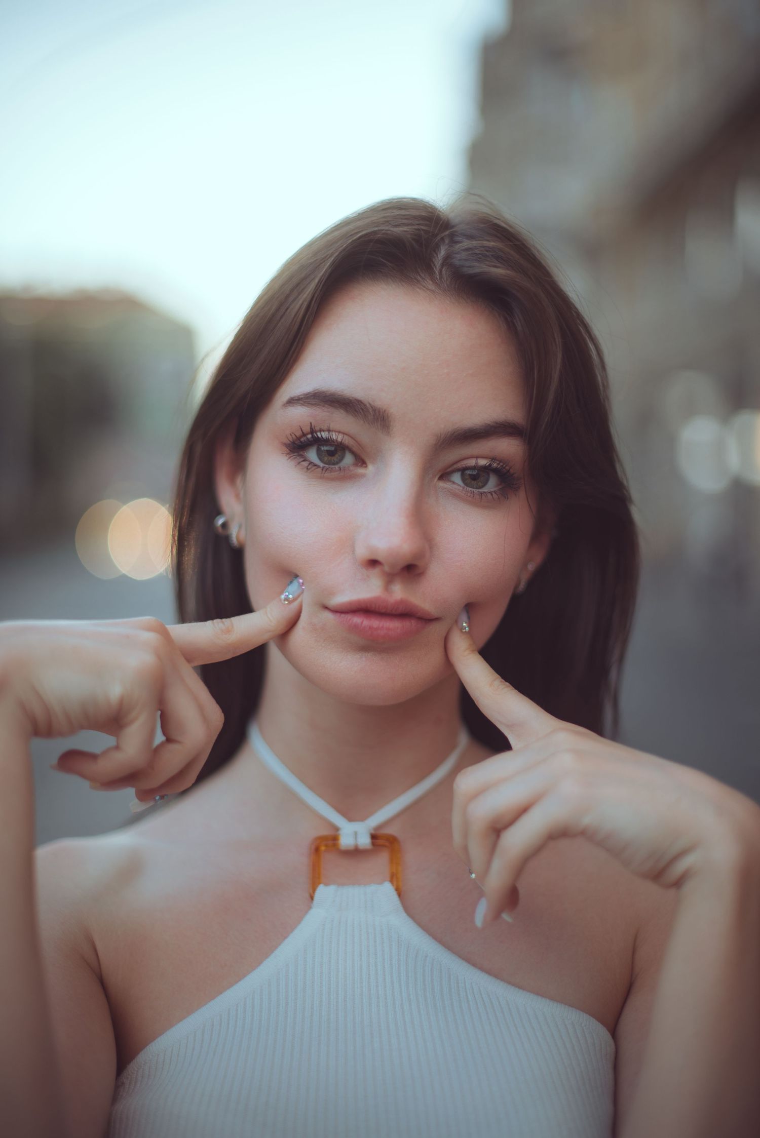 Girl portrait photo shoot in Budapest, Hungary