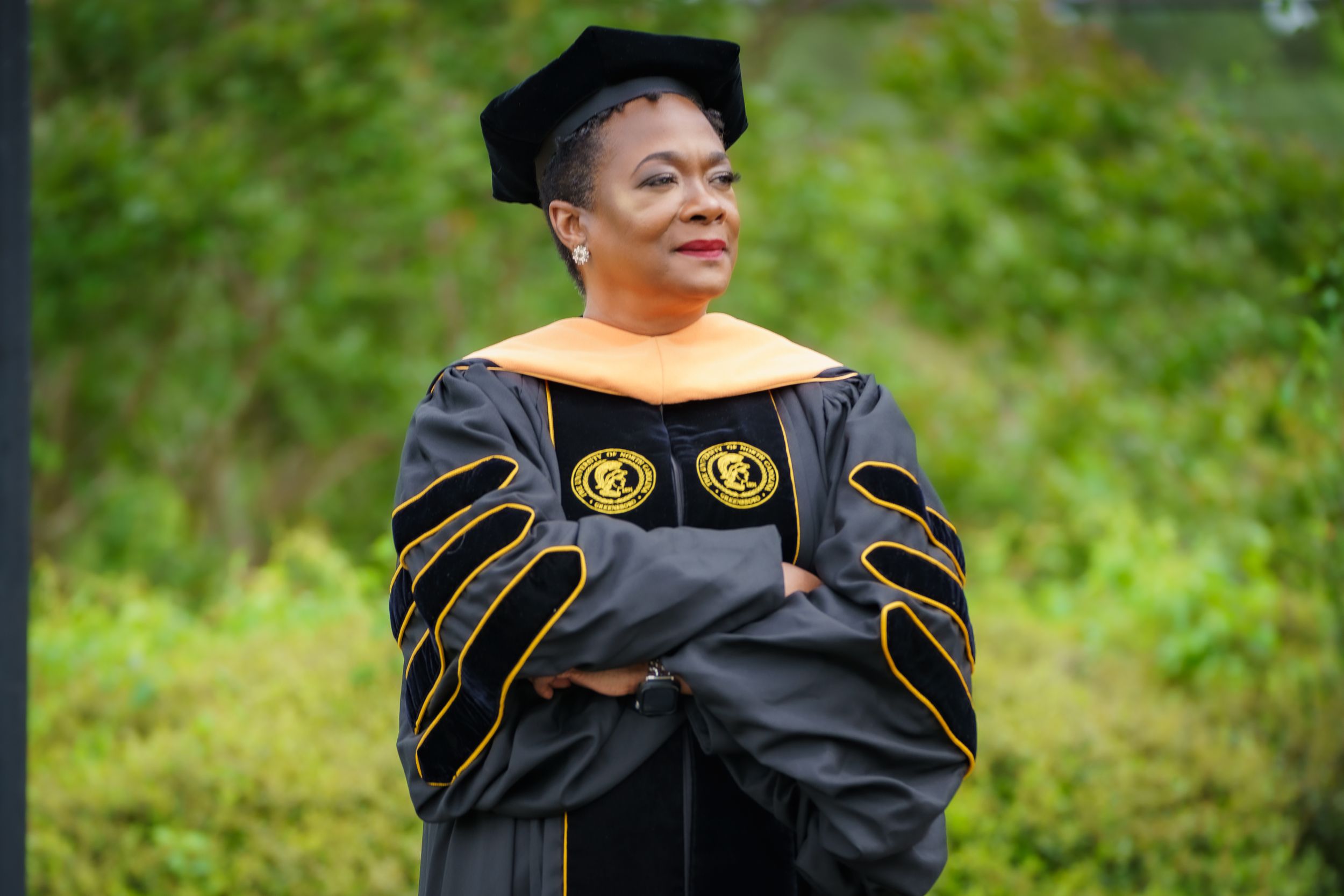 Cap and Gown Portraits in Greenville, NC