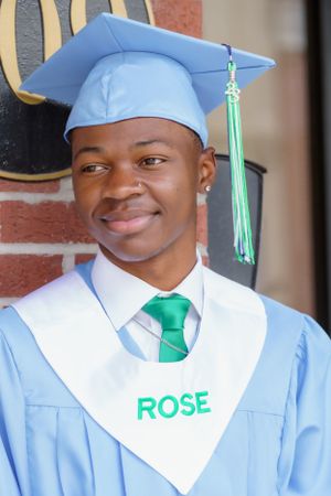 Cap and Gown Portraits in Greenville, NC