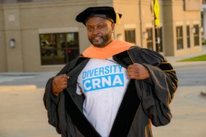 College Cap and Gown Pictures, Greenville, NC