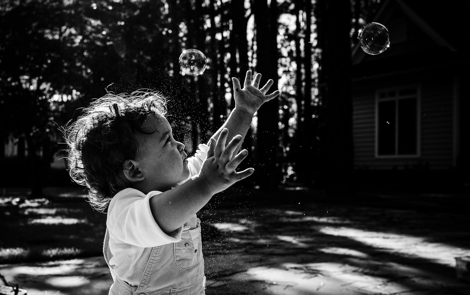 summer bubble pop in lifestyle photography