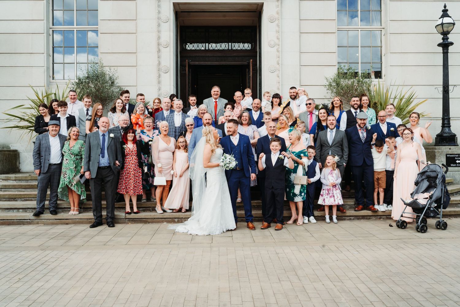 how to take group photography