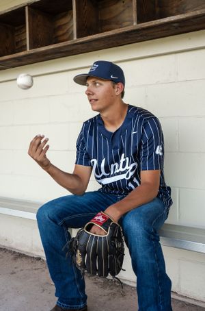 Baseball Senior Portrait