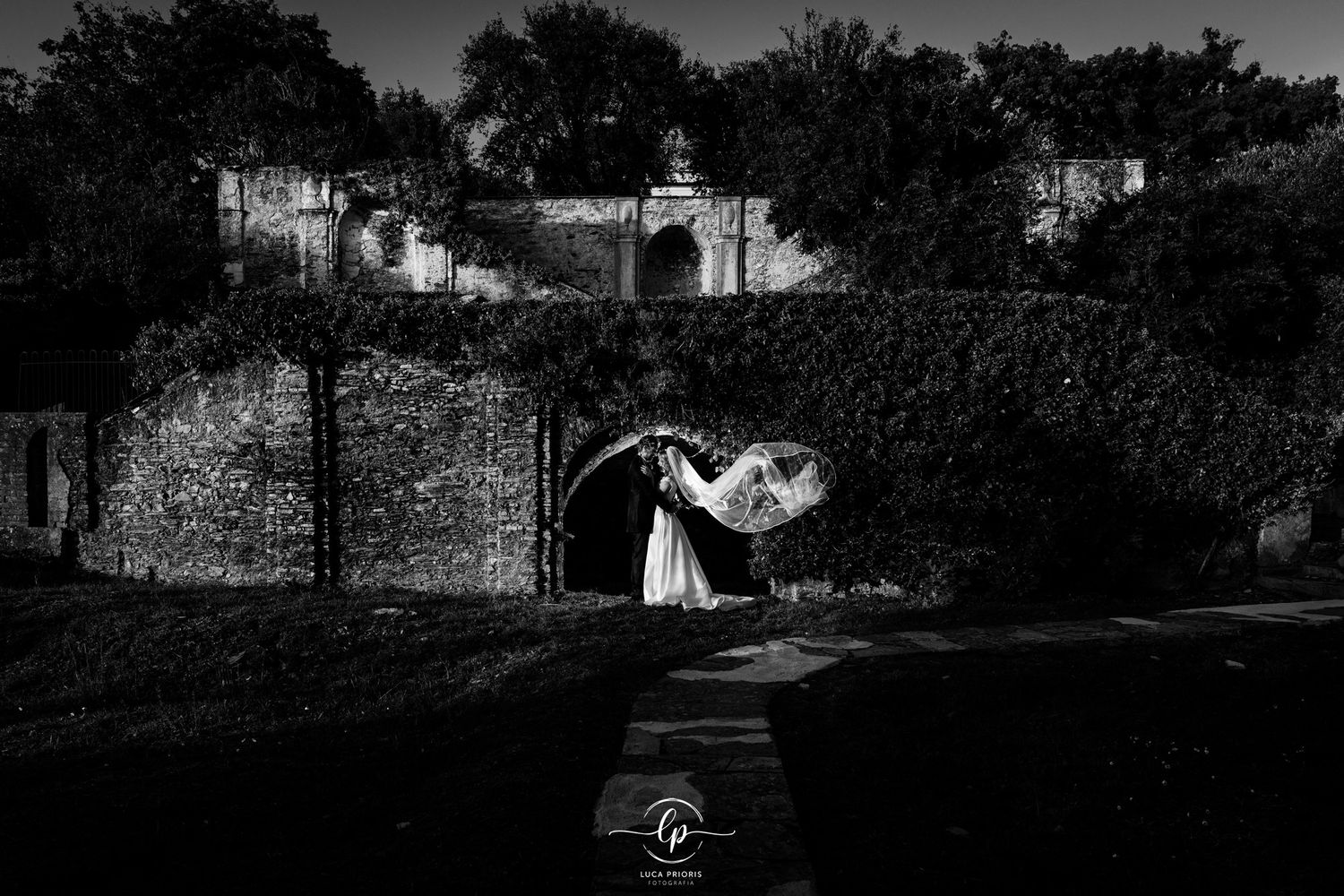 sposi nel parco a sestri levante