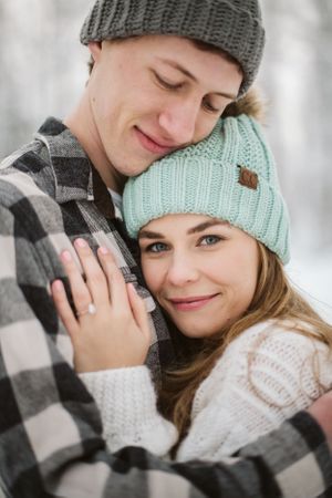 girdwood alaska engagement photography