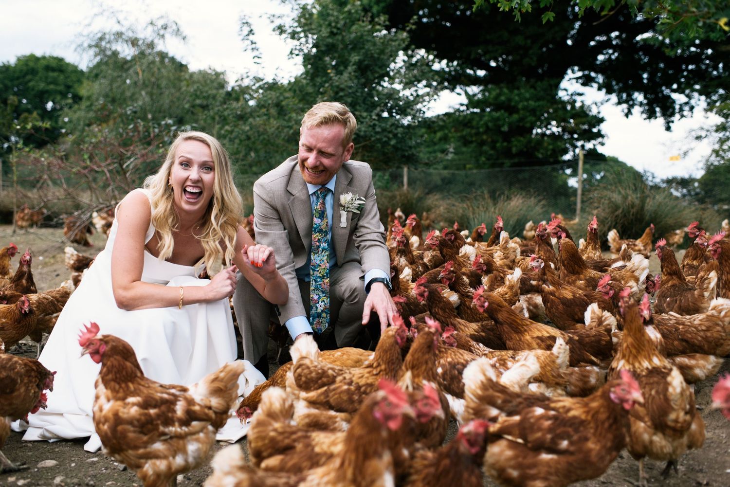 Macs farm ditching wedding