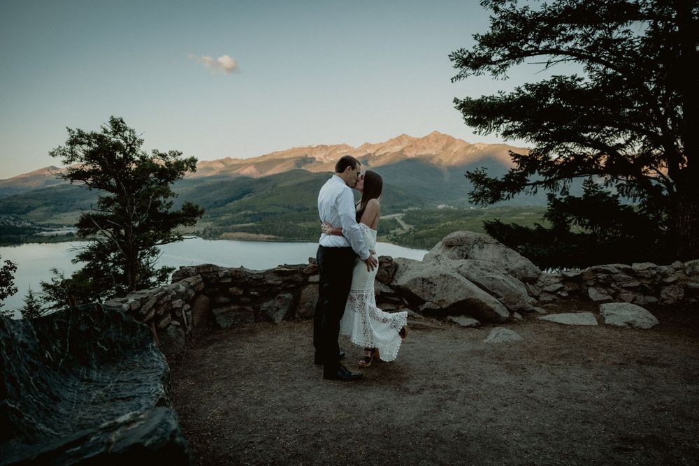 Sapphire Point Breckenridge Colorado intimate wedding elopement