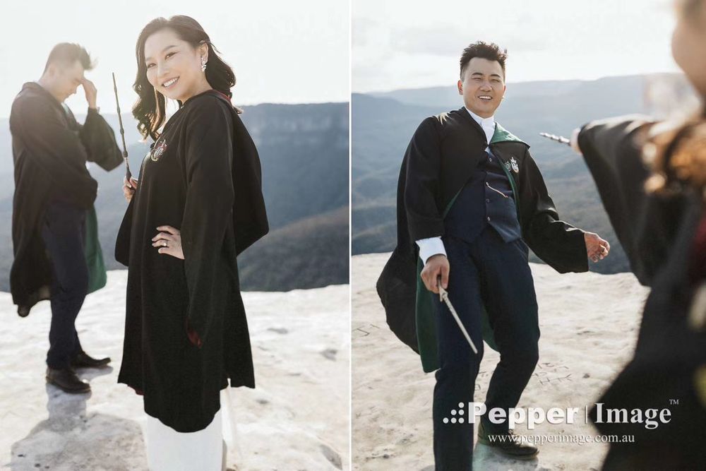 Engagement Photo at Blue Mountain