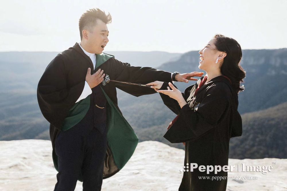 Engagement Photo at Blue Mountain