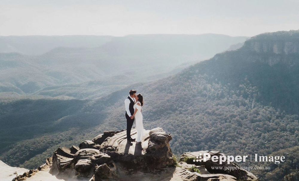 Engagement Photo at Blue Mountain