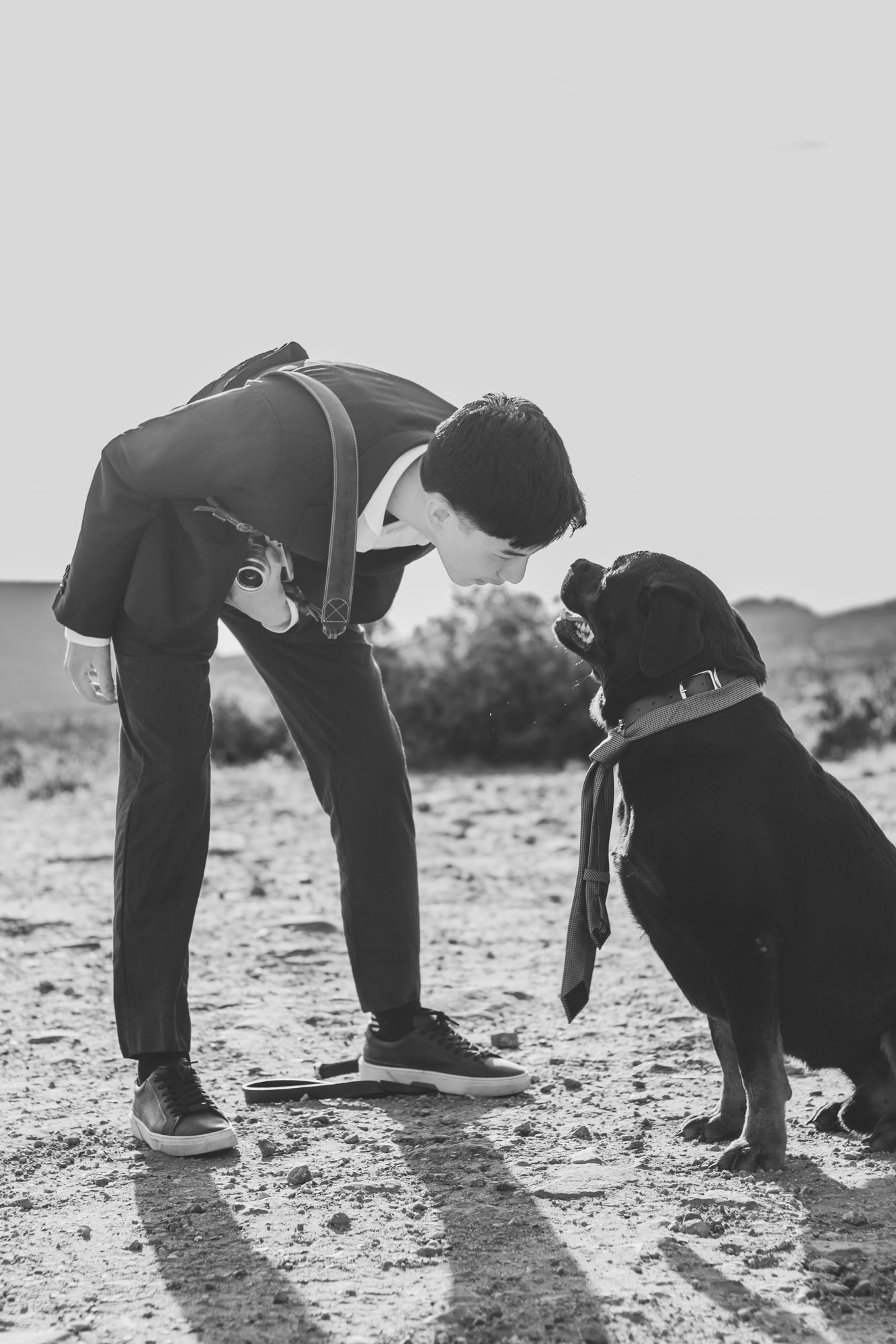 Sedona Grad session with dog