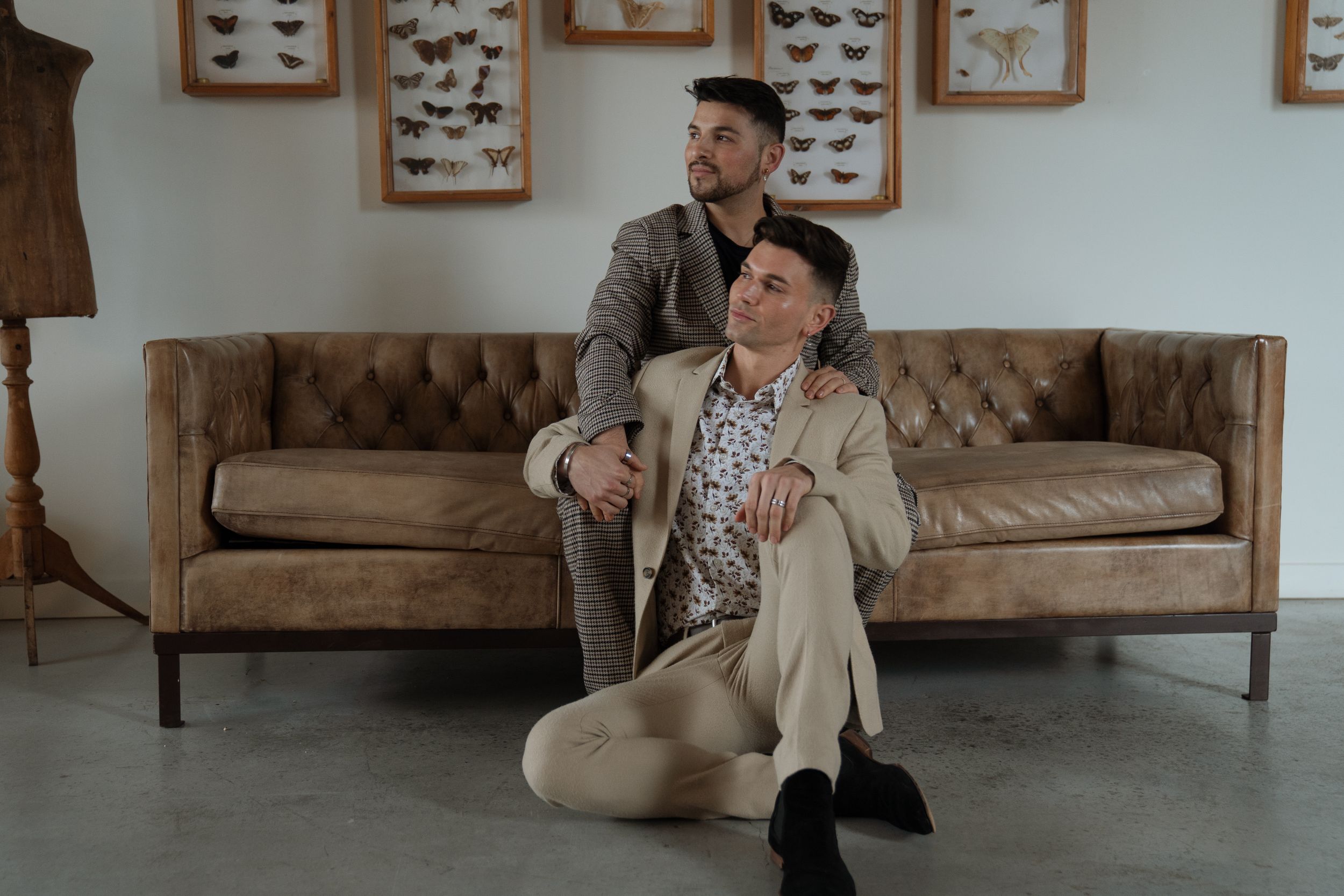gay couple in love