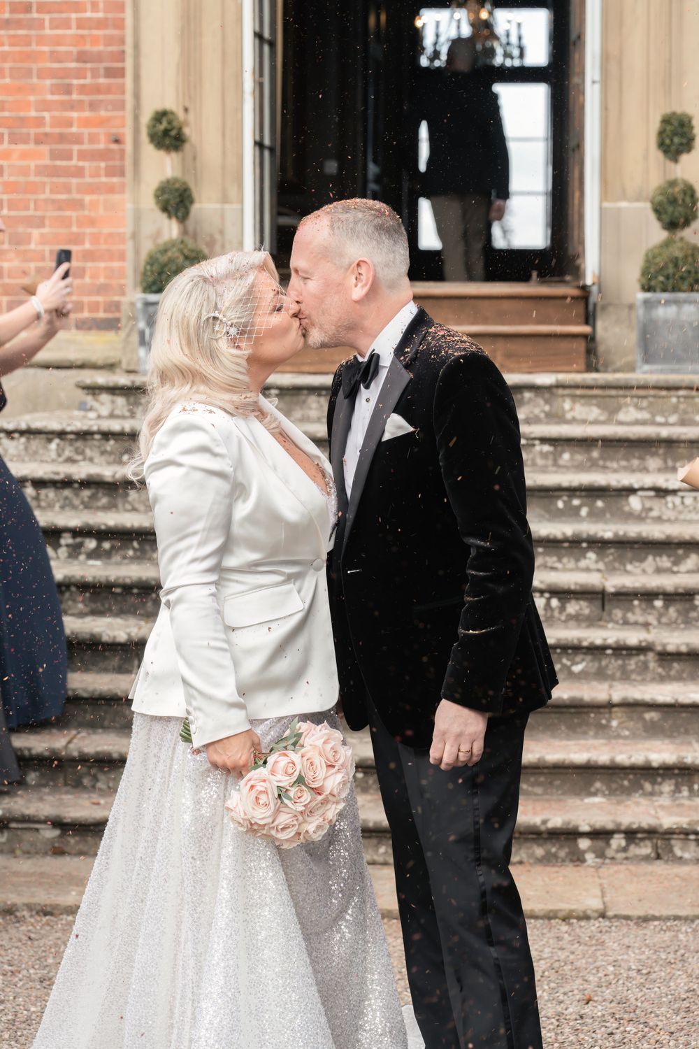 bride, groom, wedding day, davenport house wedding