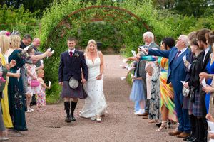 Rachel and Darran at Gordon castle