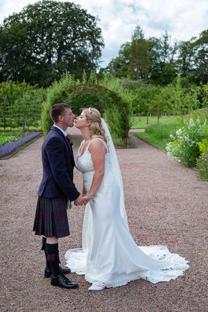 Rachel and Darran at Gordon castle