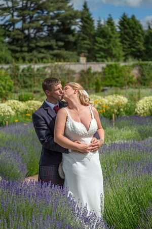 Rachel and Darran at Gordon castle