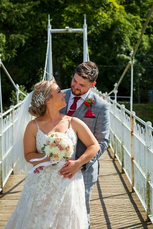 Ness walks wedding Inverness