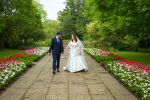 Biblical gardens wedding