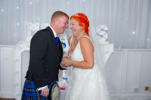 Ross and Tracy Lossiemouth  wedding