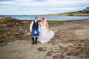 Ross and Tracy Lossiemouth  wedding