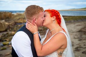 Ross and Tracy Lossiemouth  wedding