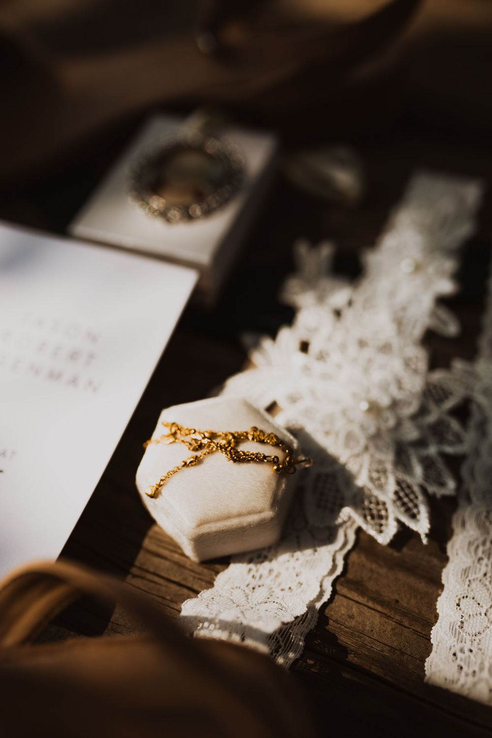 flat lay wedding