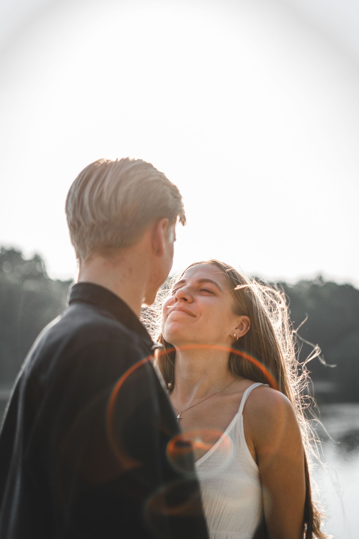 Couple engagement photos in Minneapolis.