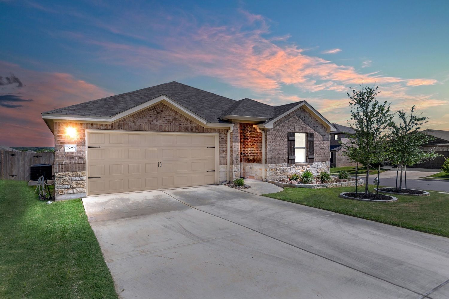 twilight real estate image