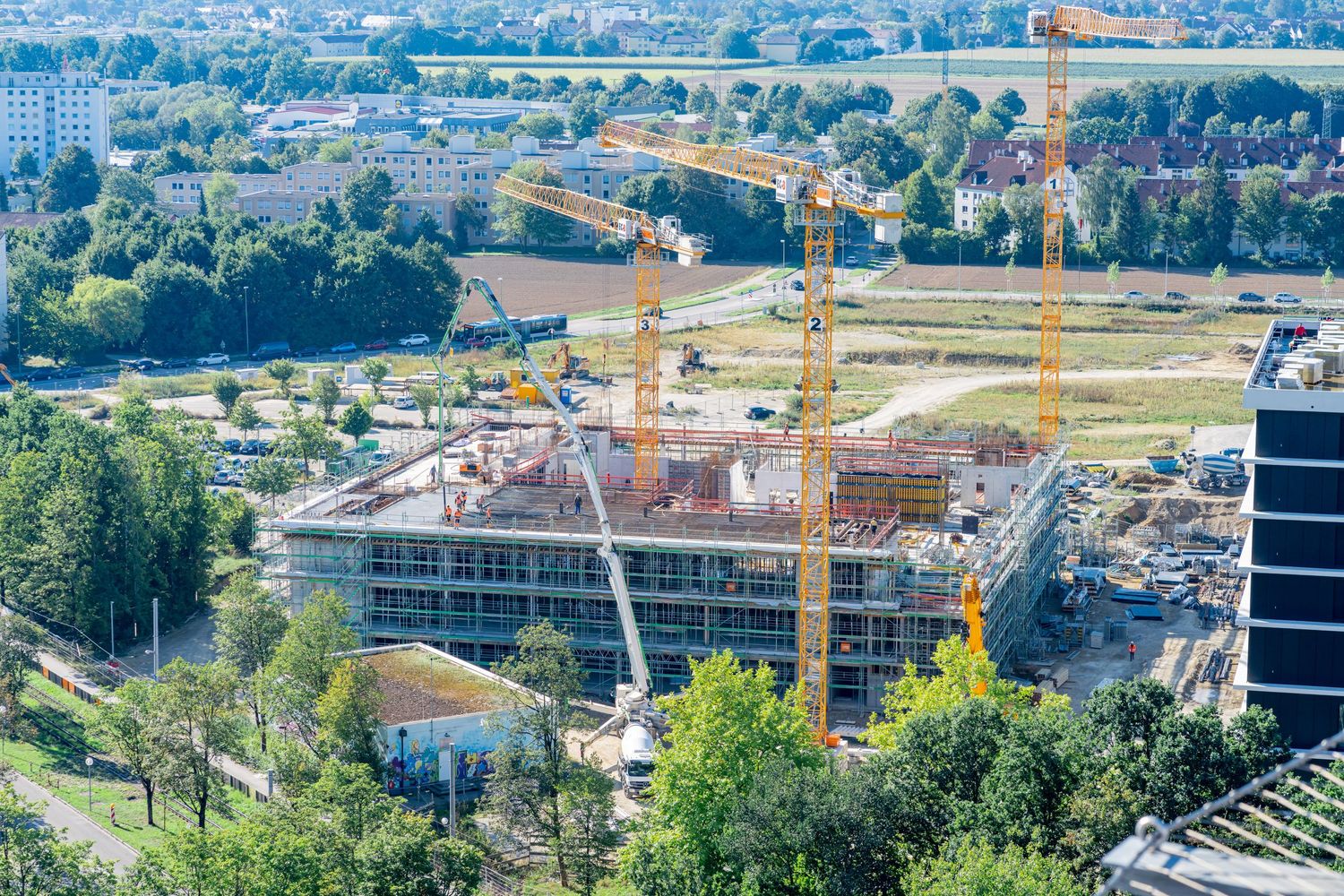 Aufnahmen Baustelle