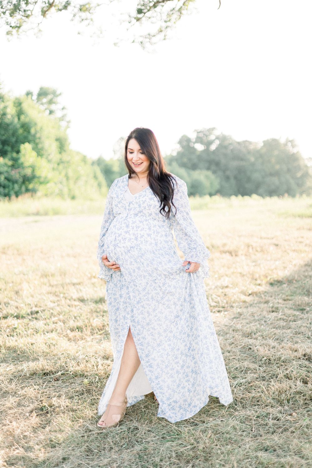 Augusta Georgia maternity photographers | family field session