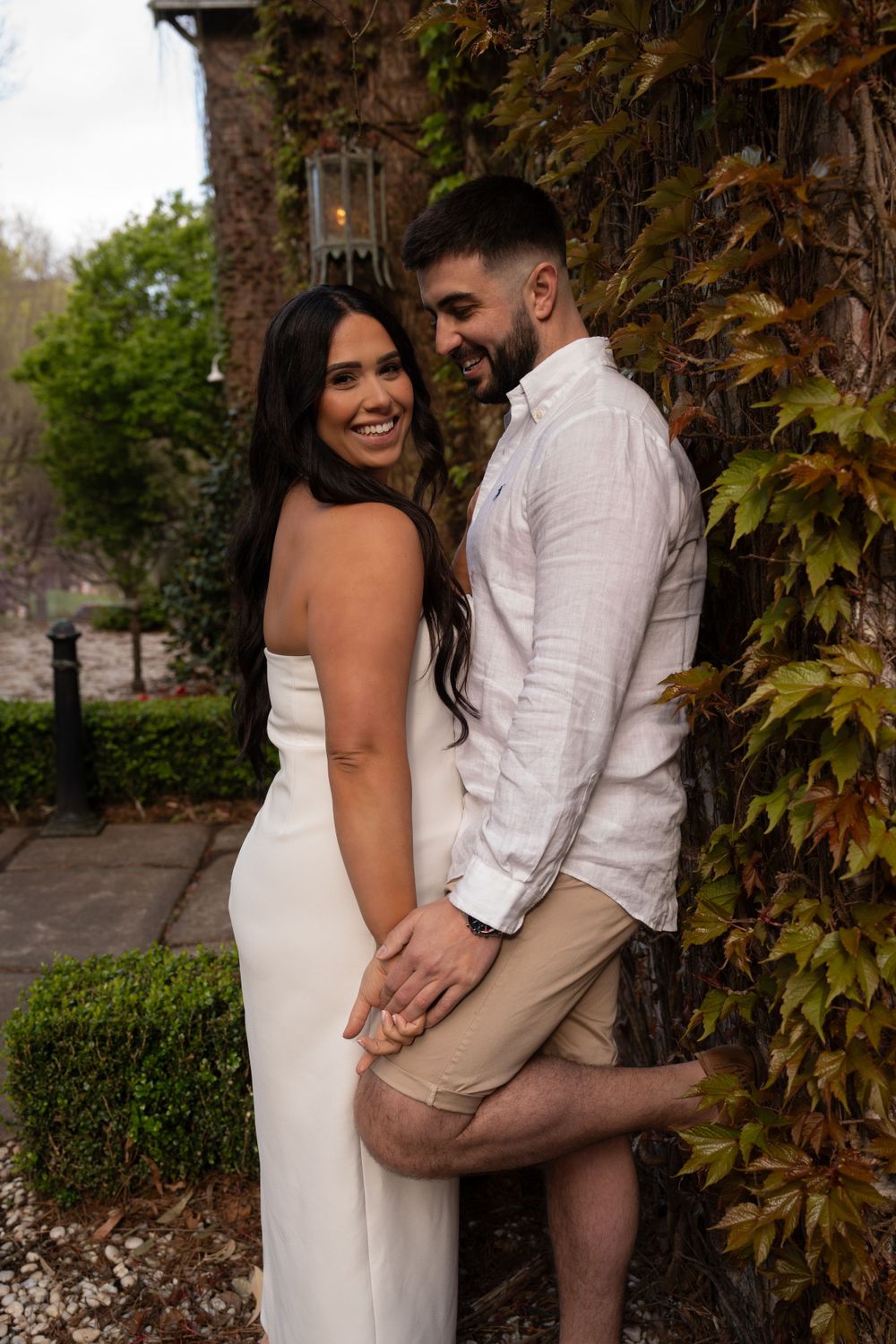 Pre Wedding photoshoot of couple enjoying themselves