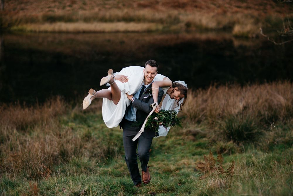 Wild Boar Wedding English Lakes