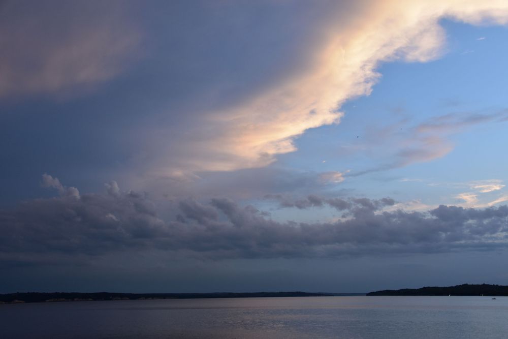 Lewis and Clark Lake Evening