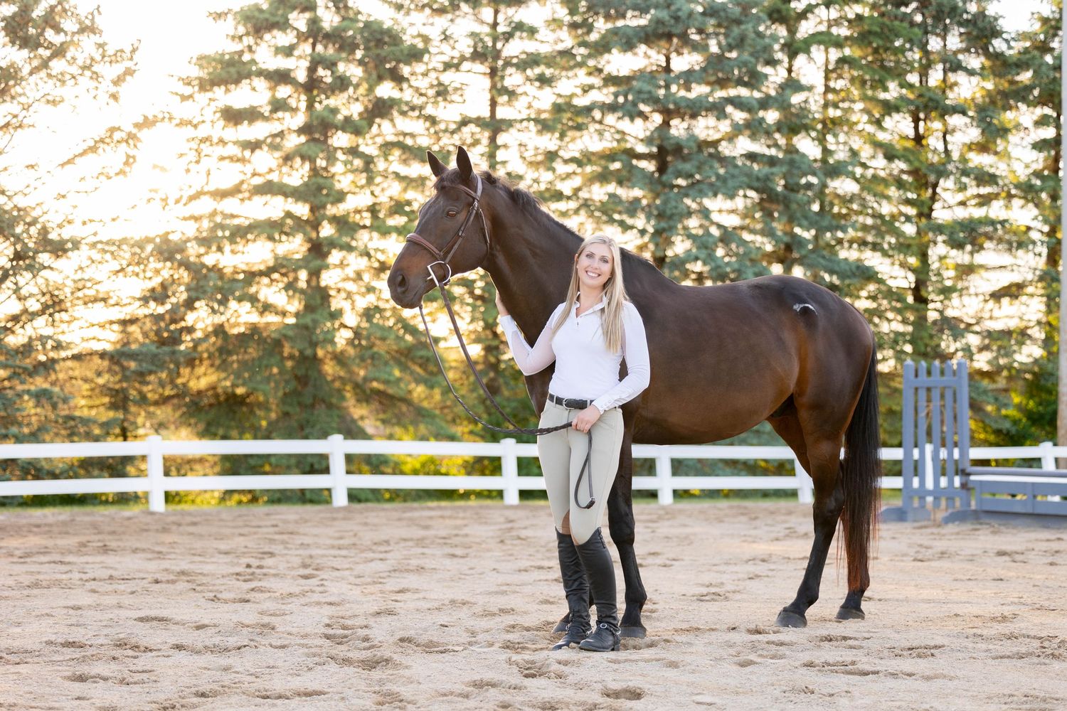 Shelby at Meadowview Farm in Lowell, Michigan