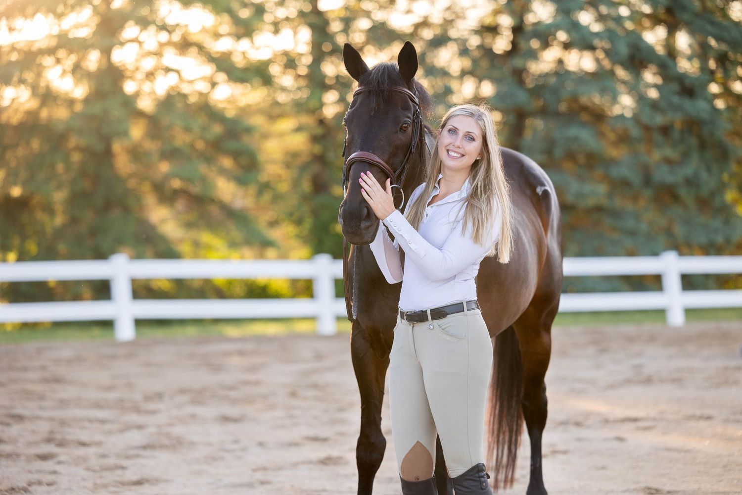 Shelby at Meadowview Farm in Lowell, Michigan