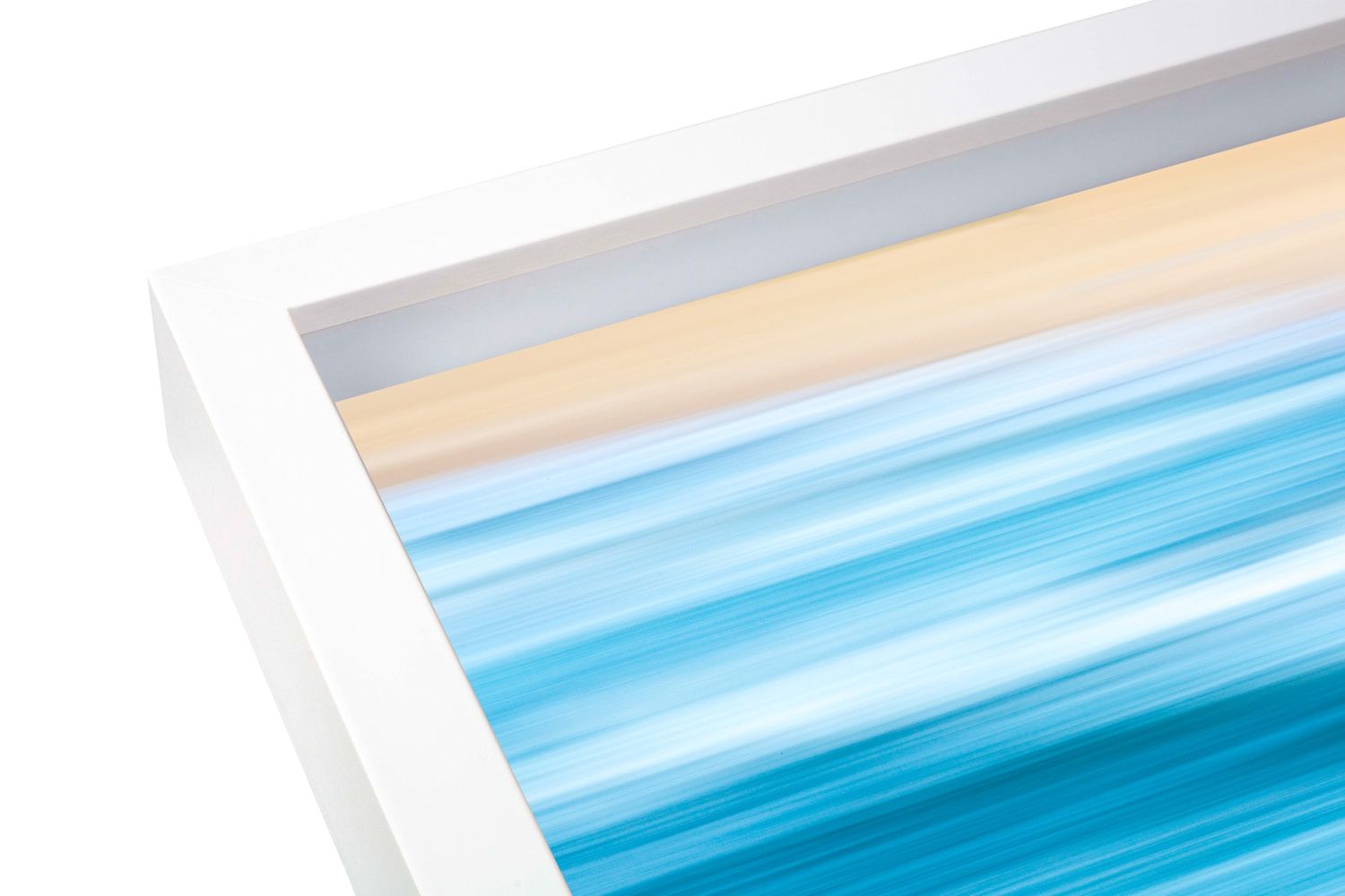 Salty Gallery offers box framed prints of its ocean imagery