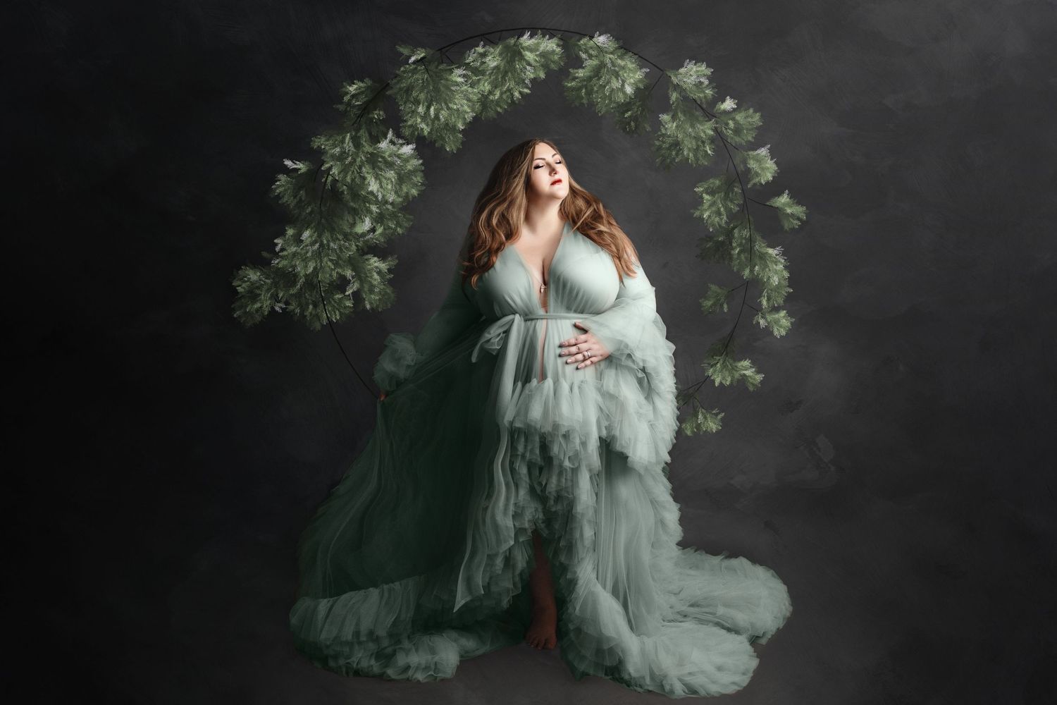 studio maternity photographer sarasota