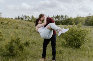 Oakfield Provincial Park Engagement session, Halifax Nova Scotia - Charlotte Buckle Photography