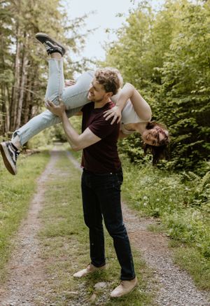 Oakfield Provincial Park Engagement session, Halifax Nova Scotia - Charlotte Buckle Photography