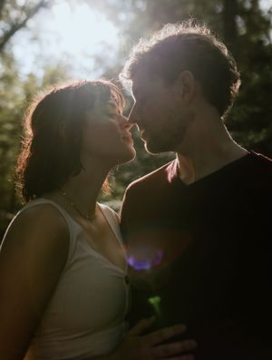 Oakfield Provincial Park Engagement session, Halifax Nova Scotia - Charlotte Buckle Photography